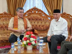 Gubernur Mahyeldi Sambut Kedatangan Menaker RI di BIM