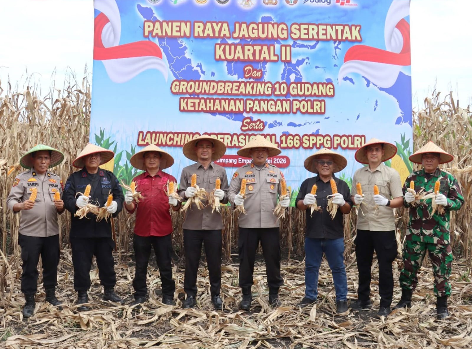 Kapolres Pasbar AKBP Agung Tribawanto: Kami Siap Kawal Jalur Distribusi Hasil Jagung Petani