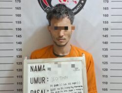 Digerebek di Rumah Kosong, Pengedar Sabu di Rantau Utara Tak Berkutik
