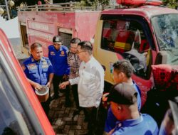 Bupati H. Khairunas Pastikan  Peralatan Damkar Aman