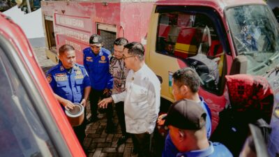 Bupati H. Khairunas Pastikan  Peralatan Damkar Aman