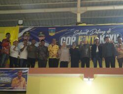 Bupati H. Khairunas Resmikan Gelanggang Olahraga Pinti Kayu