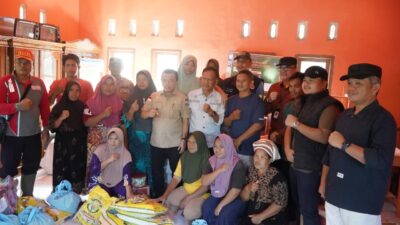 Gubernur Minta Warga Korban Banjir Tetap Tegar dan Sabar  Menghadapi Bencana