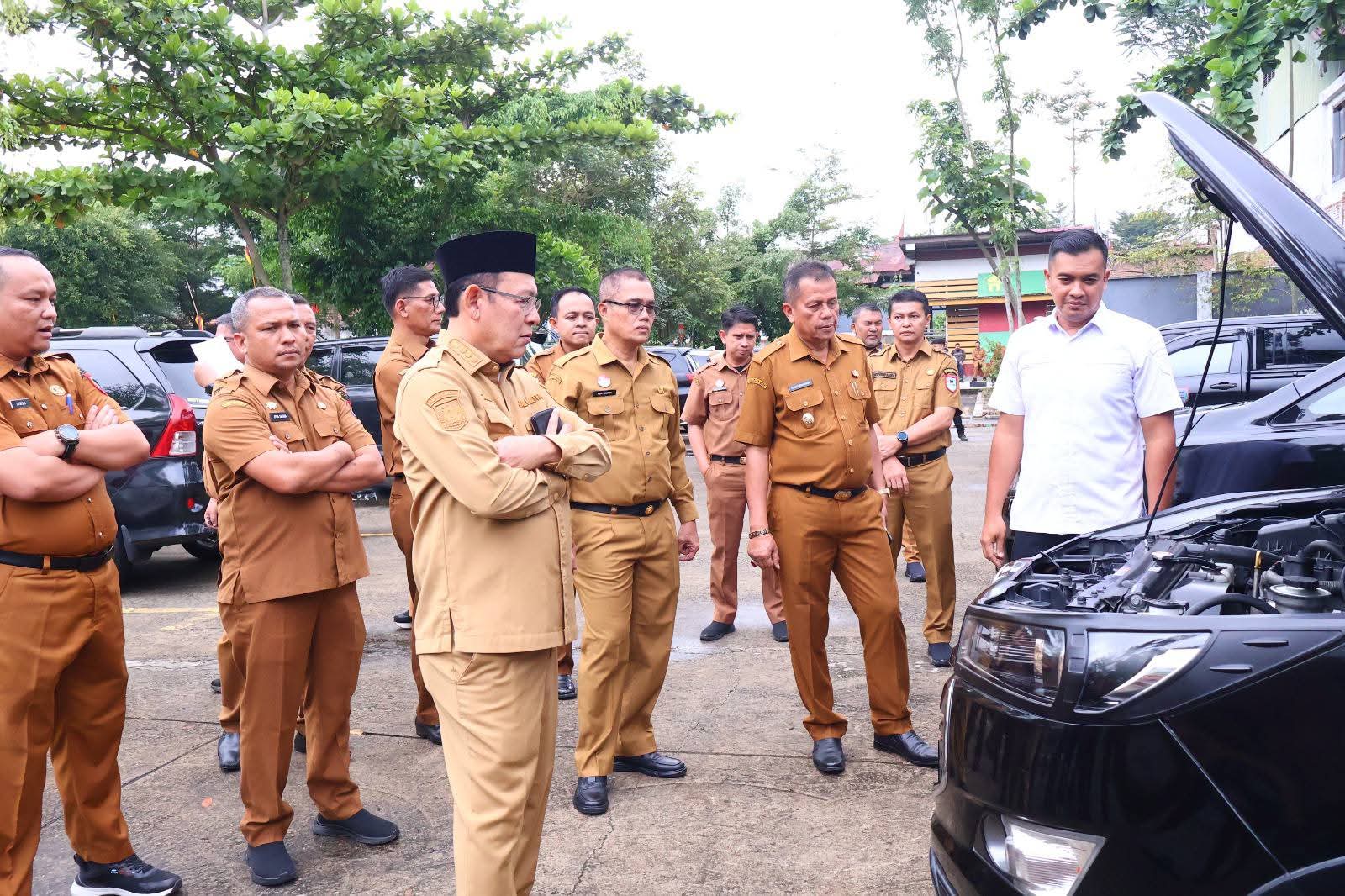 Wako Zulmaeta : Kendaraan Dinas Harus Tepat Guna dan Tertib Administrasi