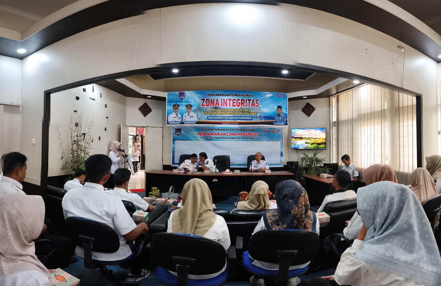 Dinas Koperasi dan UKM Payakumbuh Canangkan Zona Integritas Menuju WBK dan WBBM
