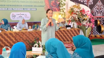 Kunjungan Nyonya Luluk Williams di Kebun Aek Pamienke Diisi Program Sosial, Pelatihan hingga CSR Pendidikan