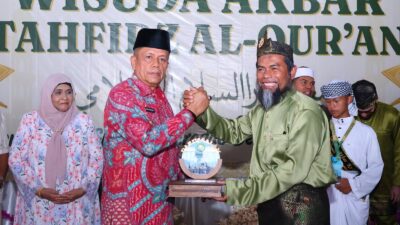 102 Santri Darussalam Ikuti Wisuda Tahfidz, Wawako Elzadaswarman Tekankan Penguatan Iman