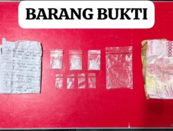Tiga Paket Sabu dan Uang Tunai Diamankan dalam Penggerebekan di Aek Natas