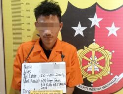 Sembunyikan Sabu di Batang Sawit, Pemuda Diamankan Polsek Marbau di Pinggir Rel Kereta Api