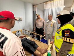 Jasa Raharja Sumbar Gerak Cepat Tangani Korban Kecelakaan Beruntun