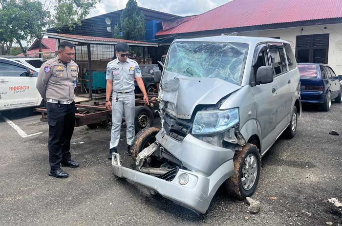 Respon Cepat Jasa Raharja Bukittinggi Tangani Laka Beruntun di Harau