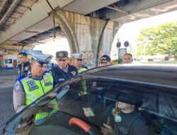 Jasa Raharja Sumbar Gelar Operasi Gabungan di Fly Over BIM