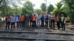 Perlintasan Ilegal di Lubuk Alung Resmi Ditutup
