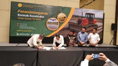Cetak Sawah Digenjot, Wiyatno Yakin Kapuas Makin Kokoh Jadi Lumbung Pangan Kalteng