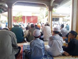 Jamaah Shalat Idul Adha Meluber ke Jalan, Masjid Jami’ At-Taqwa Dipadati Warga Selat Tengah
