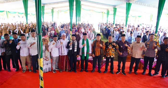 Bupati Toha Hadiri Haflah Tahfizh Al-Mubarokah, Tegaskan Komitmen Cetak Generasi Qur’ani Muba