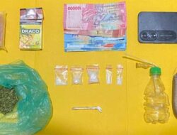 Satresnarkoba Solok Selatan Amankan Seorang Pria Miliki Sabu dan Ganja
