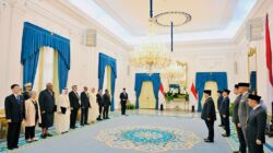 Presiden Prabowo Subianto menerima surat kepercayaan dari sembilan duta besar negara sahabat di Istana Merdeka, Jakarta, Selasa (9/6/2026).