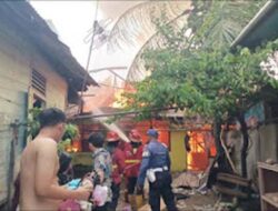 Kebakaran di Kampung Jao Padang, Ratusan Warga Terdampak