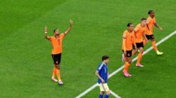 Timnas Belanda menunjukkan performa sangat dominan.