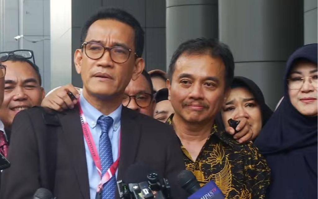 Roy Suryo bersyukur penahanannya ditangguhkan pada Senin (22/6/2026).