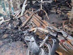 Kebakaran Hanguskan Rumah Pengusaha Pelaminan di Labuhanbatu, Diduga Akibat Korsleting Listrik