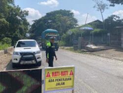 Perbaikan Jalan di Talang Solok, Arus Lintas Solok–Padang Berlaku Sistem Buka-Tutup