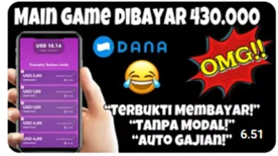 Game Gratis yang Bisa Menambah Saldo Dana, Begini Cara Dapat Uangnya.