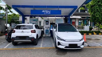 Penggunaan SPKLU PLN di Sumatera Barat Naik Tajam Sepanjang Semester I 2026