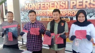 Polres Kulonprogo menangkap residivis JM yang diduga memperkosa mahasiswa.