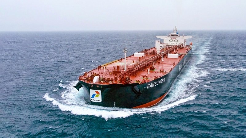Kapal Gamsunoro milik PIS yang sempat tertahan akibat konflik Amerika Serikat dan Iran, kini berhasil melintasi titik kritis Selat Hormuz.