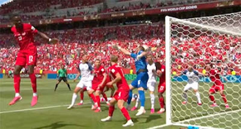 Laga Grup B Piala Dunia 2026 antara Kanada kontra Bosnia.