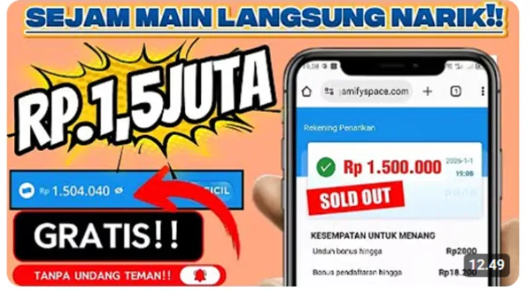 Dapatkan Puluhan Ribu Hingga Ratusan Ribu Hanya Dengan Main Game Ini!