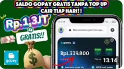 Langkah-langkah Mudah Mendapatkan Saldo GoPay Gratis, Cukup Dengan Menonton Video!