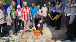 Ditlantas Polda Sumbar Bedah Rumah Warga Kurang Mampu.