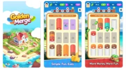 Cara Mengumpulkan Koin dan Menukarkannya dengan Uang di Golden Merge.
