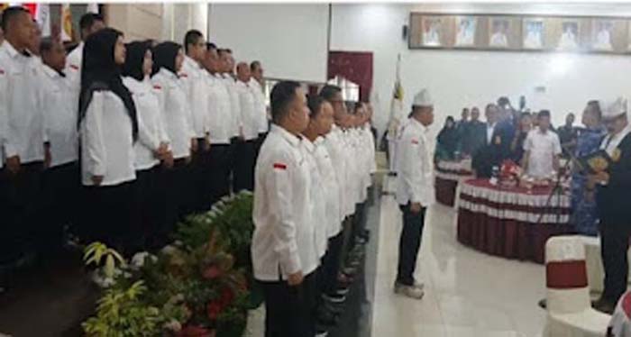 Pengukuhan Pengurus Forki Sumbar periode 2025-2029.