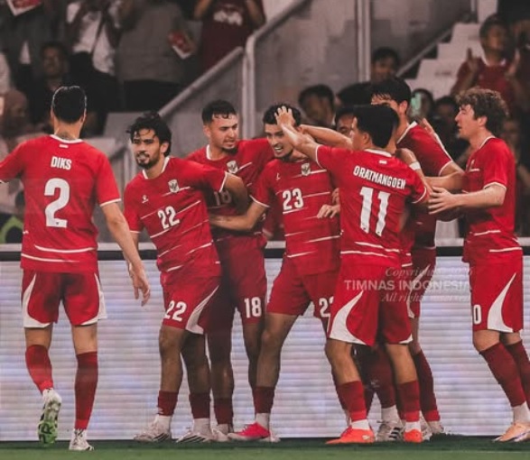 Timnas Indonesia Bantai Oman 0-3.