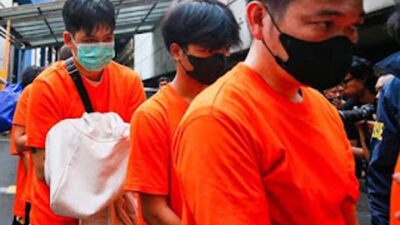 Sindikat judol di Hayam Wuruk digiring ke Imigrasi.