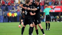 Dua gol Erling Haaland membawa Norwegia menang 3-2 atas Senegal