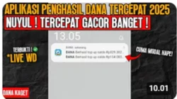 Cara Mendapatkan Saldo Dana Gratis Hanya dengan Main Game Seru di HP.
