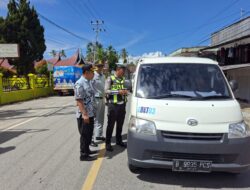 Jasa Raharja Sumabar Dukung Razia Gabungan dan Sosialisasi Keselamatan Berlalu Lintas di Solok Selatan