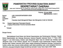 Gerakan Ayah Mengantar Anak ke Sekolah Digulirkan, Sekdaprov Sumbar Ajak ASN Jadi Teladan dalam Pengasuhan