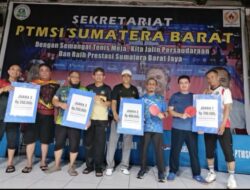 Safa Marwa Cup III Sandingkan Kembali Poloser dengan Bintiker Pada Turnamen Tenis Meja Great B Sumbar.