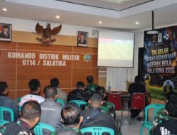 Kodim 0714/Salatiga Kembali Gelar “Bola Gembira”, Nobar TNI dan Rakyat Saksikan Duel Norwegia vs Prancis
