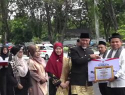 Marwansyah Raih Penghargaan ASN Model Ketahanan Keluarga Tingkat Provinsi Sumbar 2026