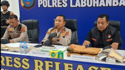 Operasi Antik Toba 2026 Berakhir, Polres Labuhanbatu Ungkap 81 Kasus Narkoba