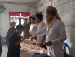 Pedagang Pasar Gelugur Rantauprapat Santuni 46 Anak Yatim dan Piatu, Total Bantuan Rp18,4 Juta