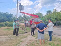 Tommy Raymen Respons Keluhan Warga, Puluhan Lampu Jalan di Sidodadi PNK Diperbaiki
