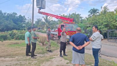 Tommy Raymen Respons Keluhan Warga, Puluhan Lampu Jalan di Sidodadi PNK Diperbaiki